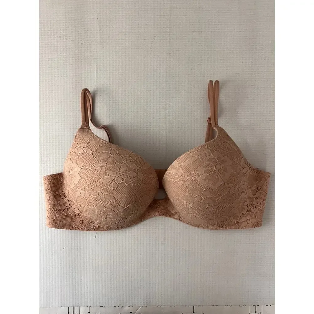 Victoria's Secret Angels Secret Embrace Bra Size 38D Lace Floral - Picture 6 of 6